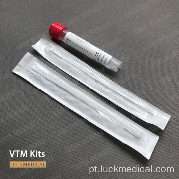 VTM com kit de swab do nariz FDA